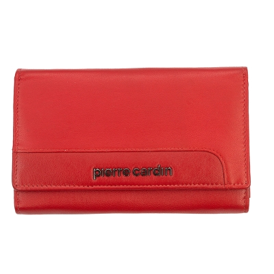 Дамско червено портмоне Pierre Cardin