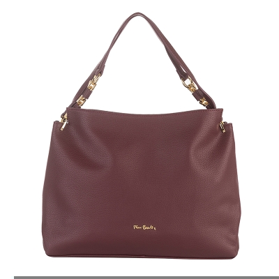 Дамска чанта цвят бордо Pierre Cardin