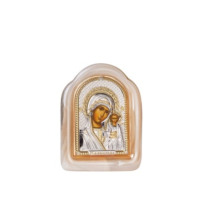 Икона Казанска Богородица стъкло