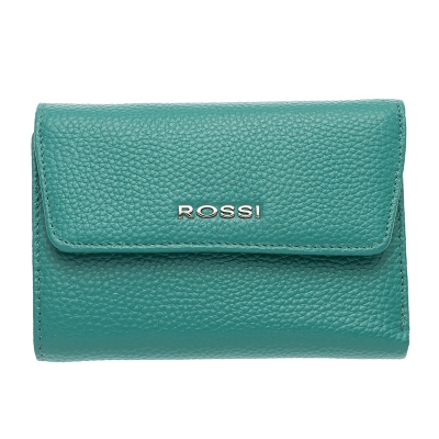 Дамски портфейл цвят езерно синьо ROSSI