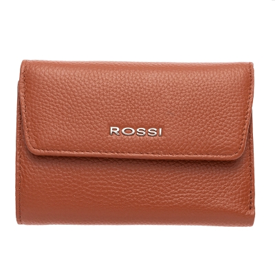 Дамски портфейл цвят кафяв ROSSI