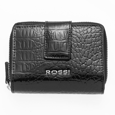 Дамски портфейл цвят черен ROSSI