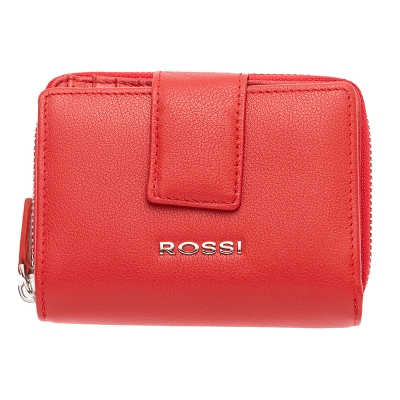 Дамски портфейл цвят червен ROSSI