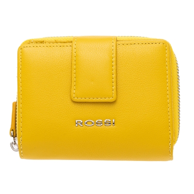 Дамски портфейл цвят жълт ROSSI