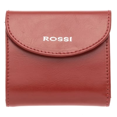 Дамско портмоне цвят Ярко червен гланц - ROSSI