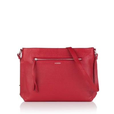 Дамска чанта червена - ROSSI