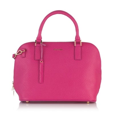 Дамска елегантна чанта в малиново розово - ROSSI