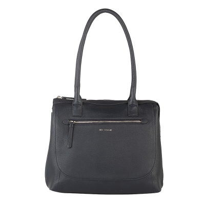 Дамска чанта цвят тъмно синьо - Rossi