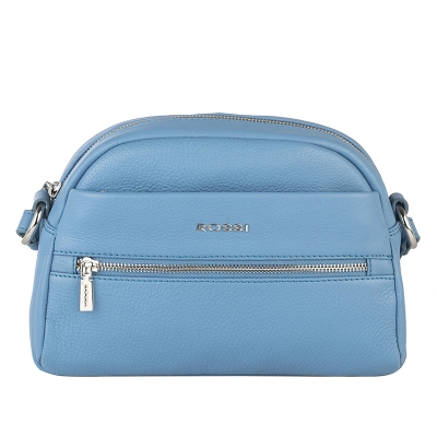 Дамска чанта цвят небесно синьо - Rossi