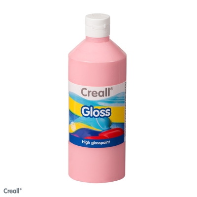 Гланцова боя CREALL Gloss, 500 ml, розова