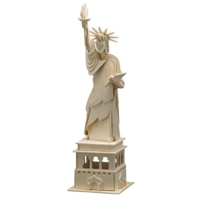 Дървен комплект за сглобяване, Статуята на свободата