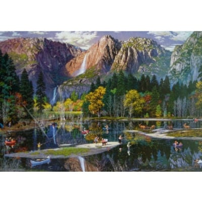 Пъзел художествен WENTWORTH, Yosemite fall, 40 части