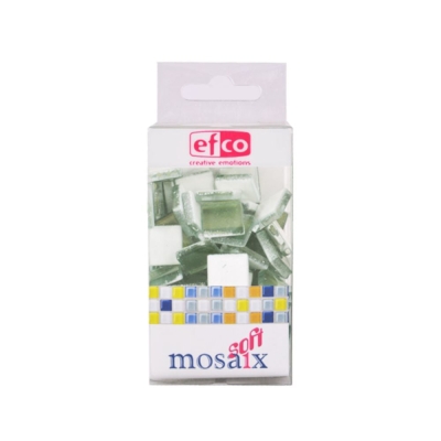 Мозаечни плочки Metallic, стъкло, 15x15x4 mm, 95 бр., зелени