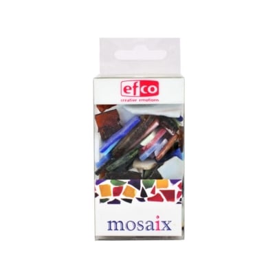 Мозаечни плочки MosaixSoft, стъкло, 200 g, мраморни смесени