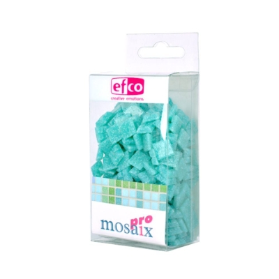 Мозаечни плочки MosaixPro, стъкло, 10x10x4 mm, 300 бр., тюркоазени