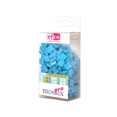 Мозаечни плочки MosaixPro, стъкло, 10x10x4 mm, 300 бр., лазурно сини