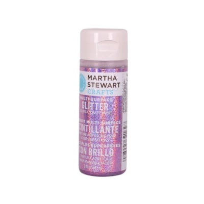 Боя акрилна Martha Stewart, 59 ml, Glitter, blueberry slush
