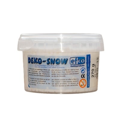 Декоративен сняг с блестящ ефект, Deko-Snow, mit Glimmereffekt, 270 g