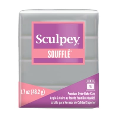 Глина Sculpey Souffle, 48g, Concrete