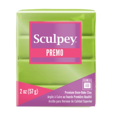 Полимерна глина Premo! Accents Sculpey, 57g, Bright Green Pearl