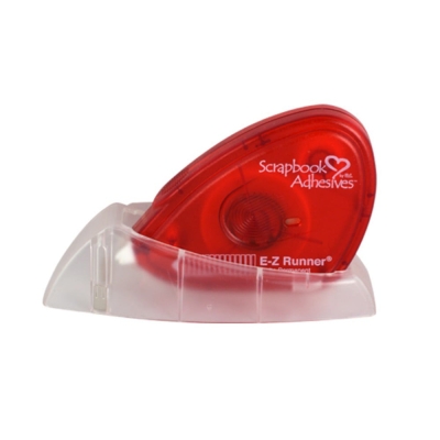 Двустранно лепяща лента EZ Runner с поставка, 8.5 m, прозрачна