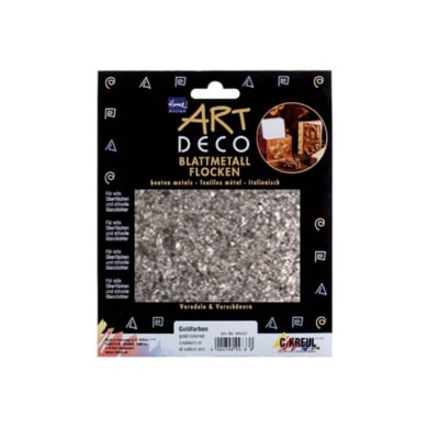 Метални късчета ART Deco, 1g, сребро