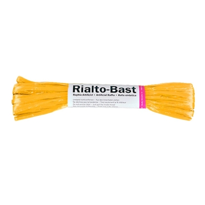 Рафия гланц, 10 g, жълта