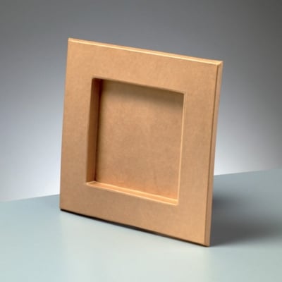 Рамка за снимка от картон, 26,5x26,5x2/ 16,5x16,5x1,8cm