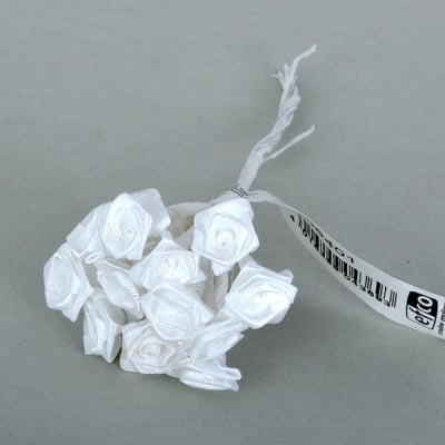 Роза, Dior rose, ø 15 mm, бяла