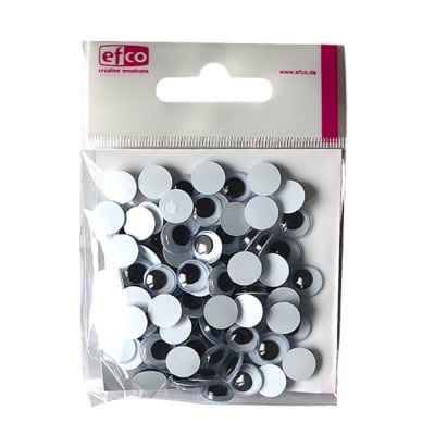 Трептящи очички - копчета, кръгли, ф 10 mm, 100 броя