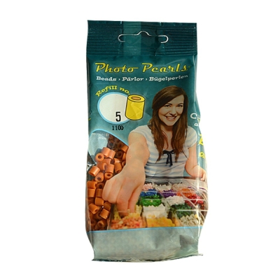 Мъниста Photo Pearls®, O 5 x H 5 mm, 1100 бр., #5 карамел