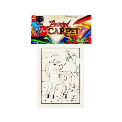 Креативен комплект за оцветяване Mini Carpet’s painting, «Horse»