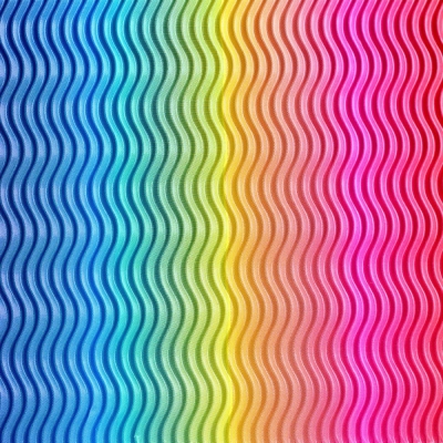 Велпапе W-вълна, 275 g/m2, 50 x 70 cm, 1л, дъга