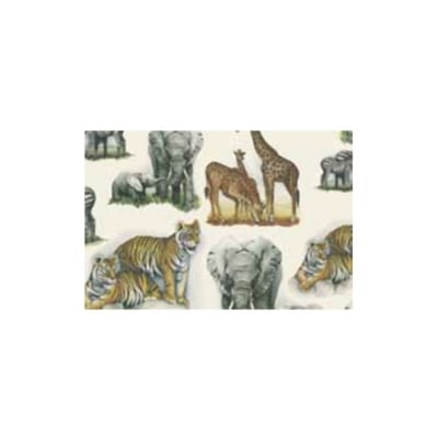 Декупажна хартия с мотиви, 85 g/m2, 50 x 70 cm, 1л, Африкански животни