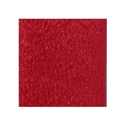 Креп хартия ALU, 80 g/m2, 50 x 250 cm, 1 ролка, червен