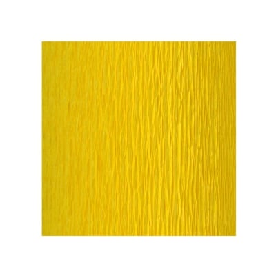 Креп хартия усилена, 130 g/m2, 50 x 250 cm, 1 ролка, лимонено жълт