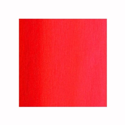 Креп хартия, 35 g/m2, 50 x 250 cm, 1 ролка, яркочервен