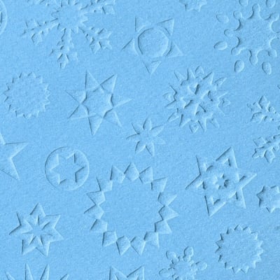 Преге картон, звезди, 220 g/m2, 50 x 70 cm, 1л, леденосин