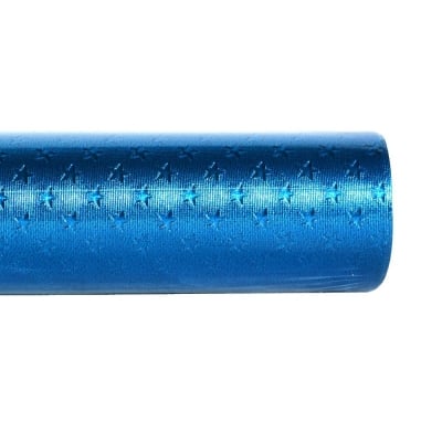 Фолио двустранно ламинирано ALU, 100g/m2, 50 x 78 cm, 1р., сини пъпки/златно