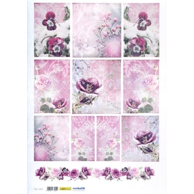 Декупажна тишу хартия, ICE, 35 x 50 cm