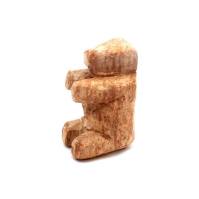 Комплект за изработка на животинска фигура от сапунен камък, Мече
