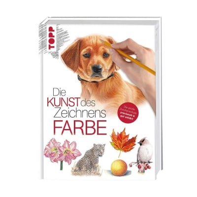 Книга на немски език, Die Kunst des Zeichnens - Farbe