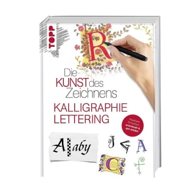 Книга на немски език, Die Kunst des Zeichnens - Kalligraphie & Lettering
