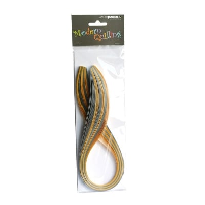 Ленти, Quilling, 5 mm x 48 cm, 60 ленти, златни и сребърни