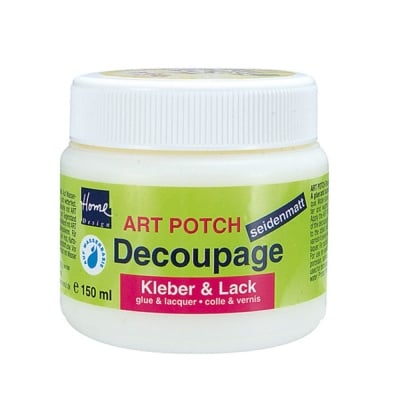 Декупажно лепило и лак Art Potch Decoupage, 150 ml, мат