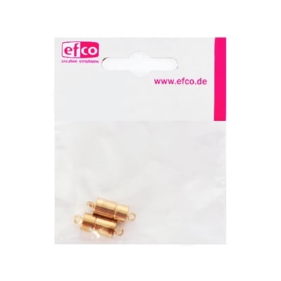 Магнитен обков, Hulse, изключително здрав, Ф 20 мм, 2 бр., позлатен