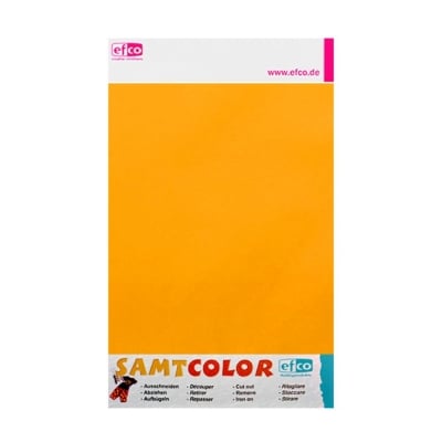 Цветен лист за декоративна щампа, SAMTCOLOR, 250 x 200 mm, 1 бр., златостожълт