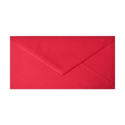 Плик цветен RicoDesign, PAPER POETRY, DL, 100 g, червен