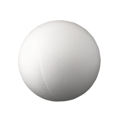 Сфера от стиропор, бял, Ф 400 mm, 2 части