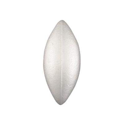 Шишарка от стиропор, бял, H 120 mm